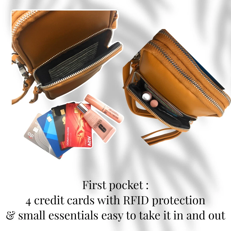 Introducing the JDLove Women's Vegan Leather Crossbody Bag – Your Smart Travel - Image 2 of 4