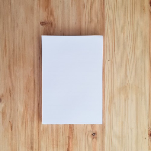 5 x 7 Blank Notepads - 60# opaque paper - 60 sheets per pad (5 pack) - Picture 2 of 2