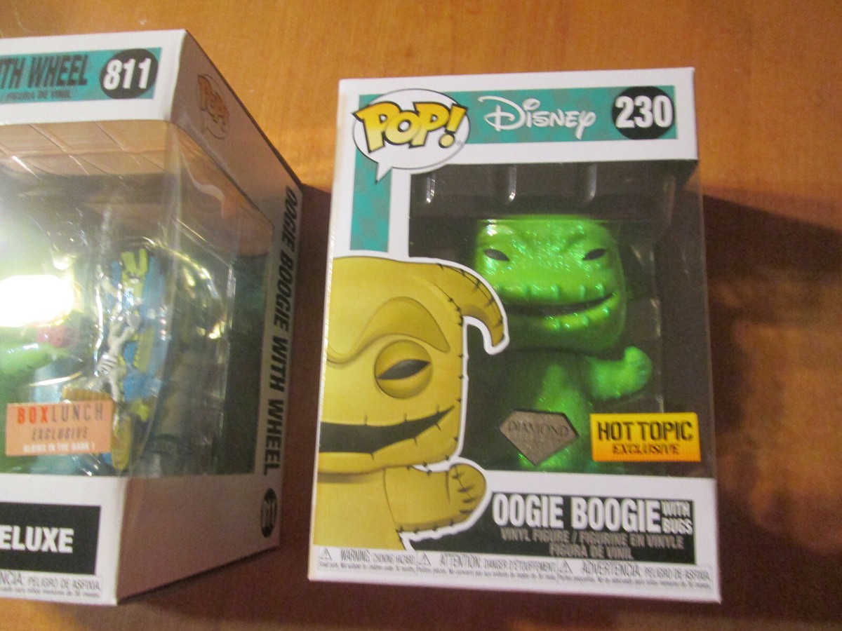 Funko Pop! Deluxe: Disney - Oogie Boogie with Wheel - Box Lunch