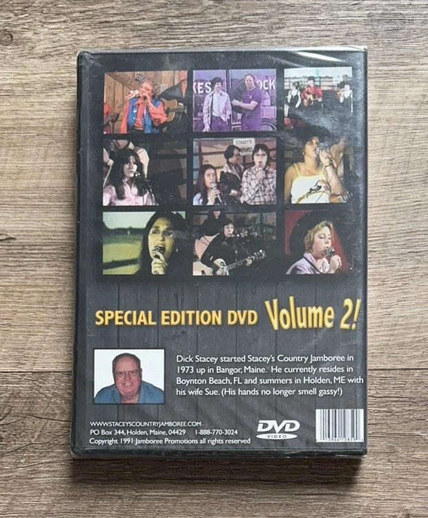 Dick Stacey’s Country Jamboree: Vol. 2 (DVD, 1991, Special Edition) NEW SEALED Foto 2 de 2