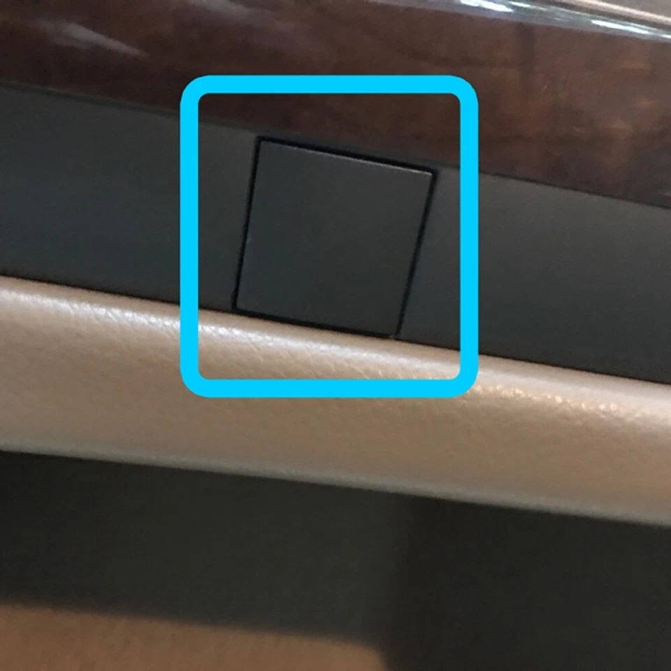 Cubierta de panel de puerta gris original 4 piezas para BMW E65 E66 745i serie 7 2002-2008 Foto 3 de 4