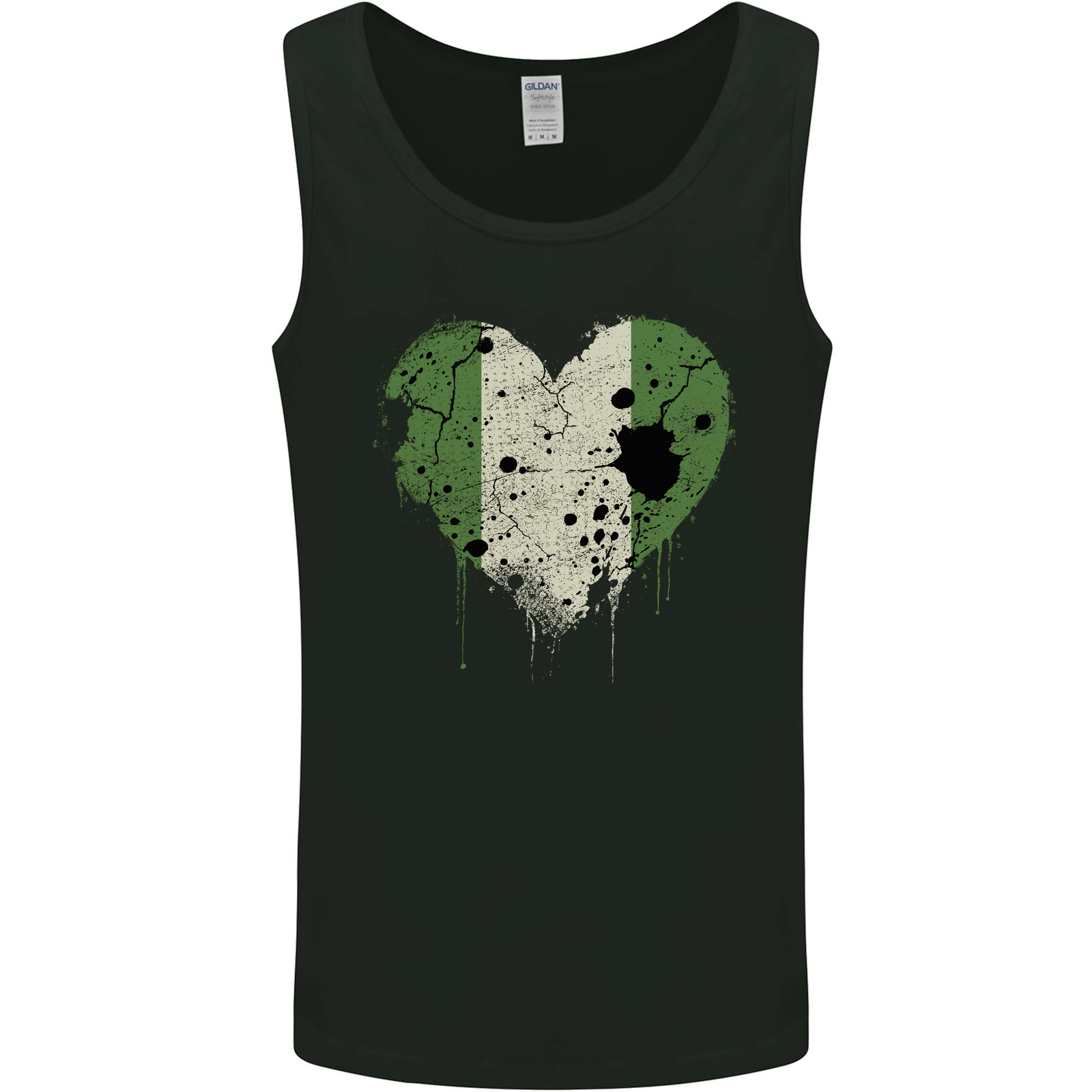Love Niger Flag Nigerien Day Football Mens Vest Tank Top