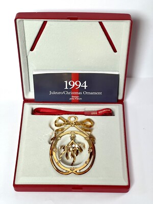 Royal Copenhagen Georg Jensen Christmas Ornament 1994