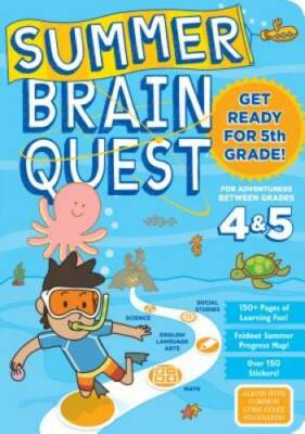 Summer Brain Quest: Between Grades 4 & 5 - Paperback - GOOD