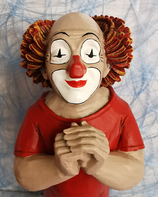Gilde Clowns ''Karlchen'' Nr. 35561, ROT, H 29 cm groß, TOP! o. OVP