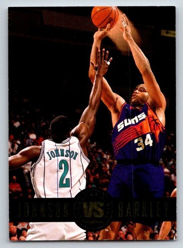 1993-94 SkyBox Premium #SS8 Larry Johnson / Charles Barkley - Bild 1 von 2