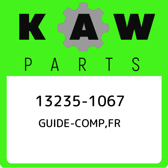 13235-1067 Kawasaki Guide-comp,fr 132351067, New Genuine OEM Part