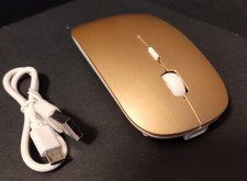 Slim 2.4 GHz Optical Wireless Mouse Mice USB Receiver for Laptop PC Macbook