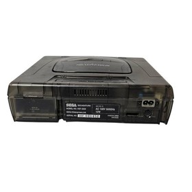 SEGA Saturn HST-0021 Skeleton Clear Console Boxed Good Working