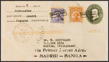 Philippines. Intervention américaine. SUR Yvert 206, 207. 1926. 2 ctvos voir