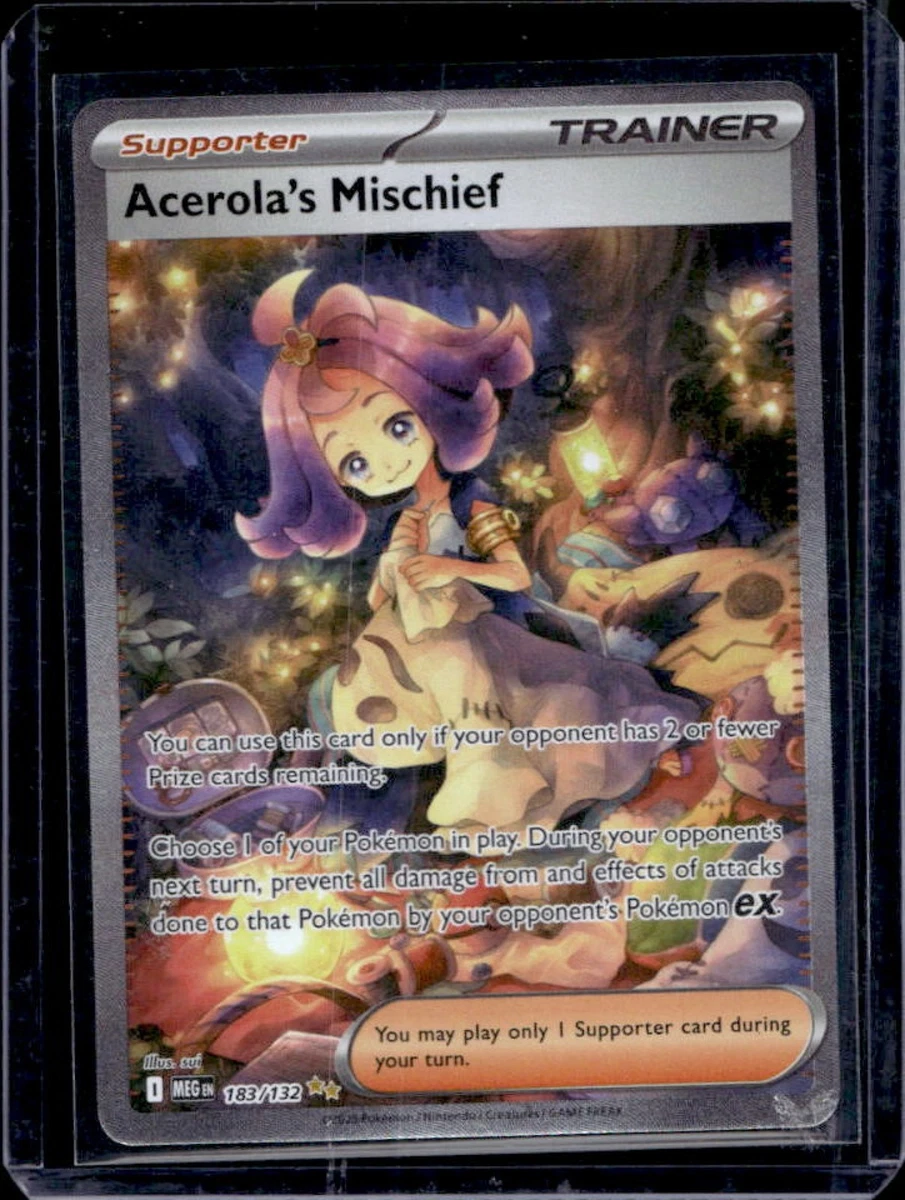 Acerola ホロトレーナーカード　英語版。 Acerola Pokémon TCG Cards for sale | eBay