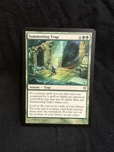 Summoning Trap Zendikar Original NM Pack Fresh Magic The Gathering | MTG - Picture 1 of 2
