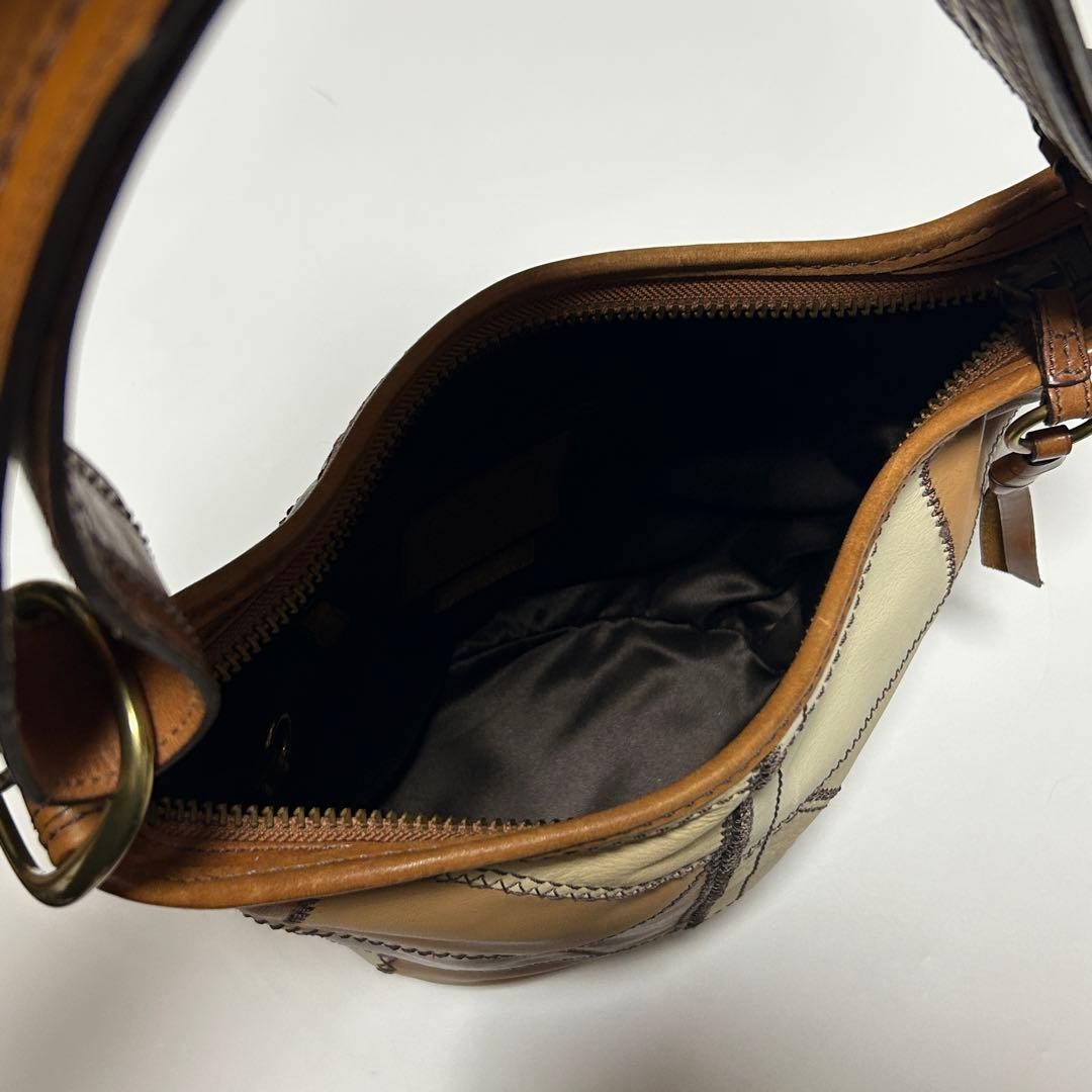 COACH Patchwork Limited Edition Shoulder Bag Used… - image 8