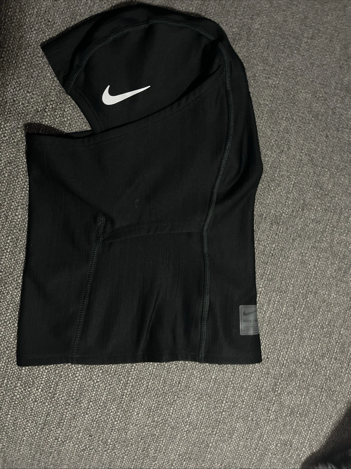 Nike Pro Hyperwarm Black Hood Ski Mask for Winter Activities Nike Ski Mask