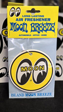 Mooneyes Island Moon Breeze Auto Car Mirror Hanging Air Freshener Japan Import