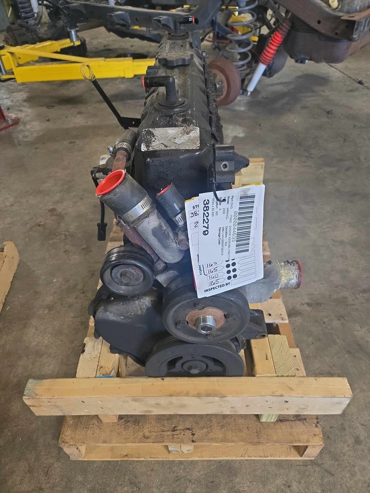 Conjunto de motor Jeep TJ Wrangler OEM 4,0 L 82 k millas 2005 2006 44633 Foto 4 de 4