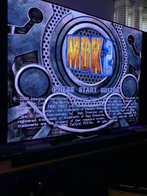 MDK 2 Sega Dreamcast CIB Complete Disc Case Manual Tested Works