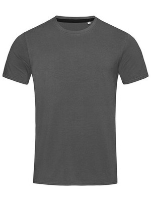 STEDMAN T-Shirt CLIVE CREW NECK Herren Baumwolle Kurzarm SLATE GREY