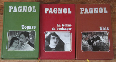 MARCEL PAGNOL - EDITIONS DE PROVENCE - SET MIT 3 BÜCHERN - 1974 - GUTER GEBRAUCHTER ZUSTAND