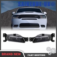 For Dodge Durango SRT 2018 2019 2020-2022 Front Bumper LED Fog Light Lamp Pair