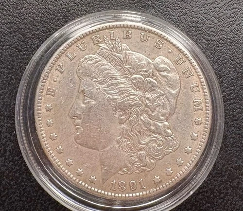 🔥1891 Morgan Dollar 90% Silver CoinSnap analysis is Fine to AU🔥