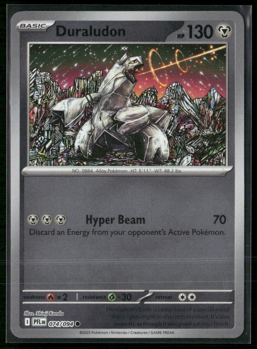 Duraludon ME02: Phantasmal Flames 074/094 Reverse Holo NM