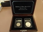 2016 America's Most Beautiful Silver Coins set - 50c and .999 1ozt Silver Eagle