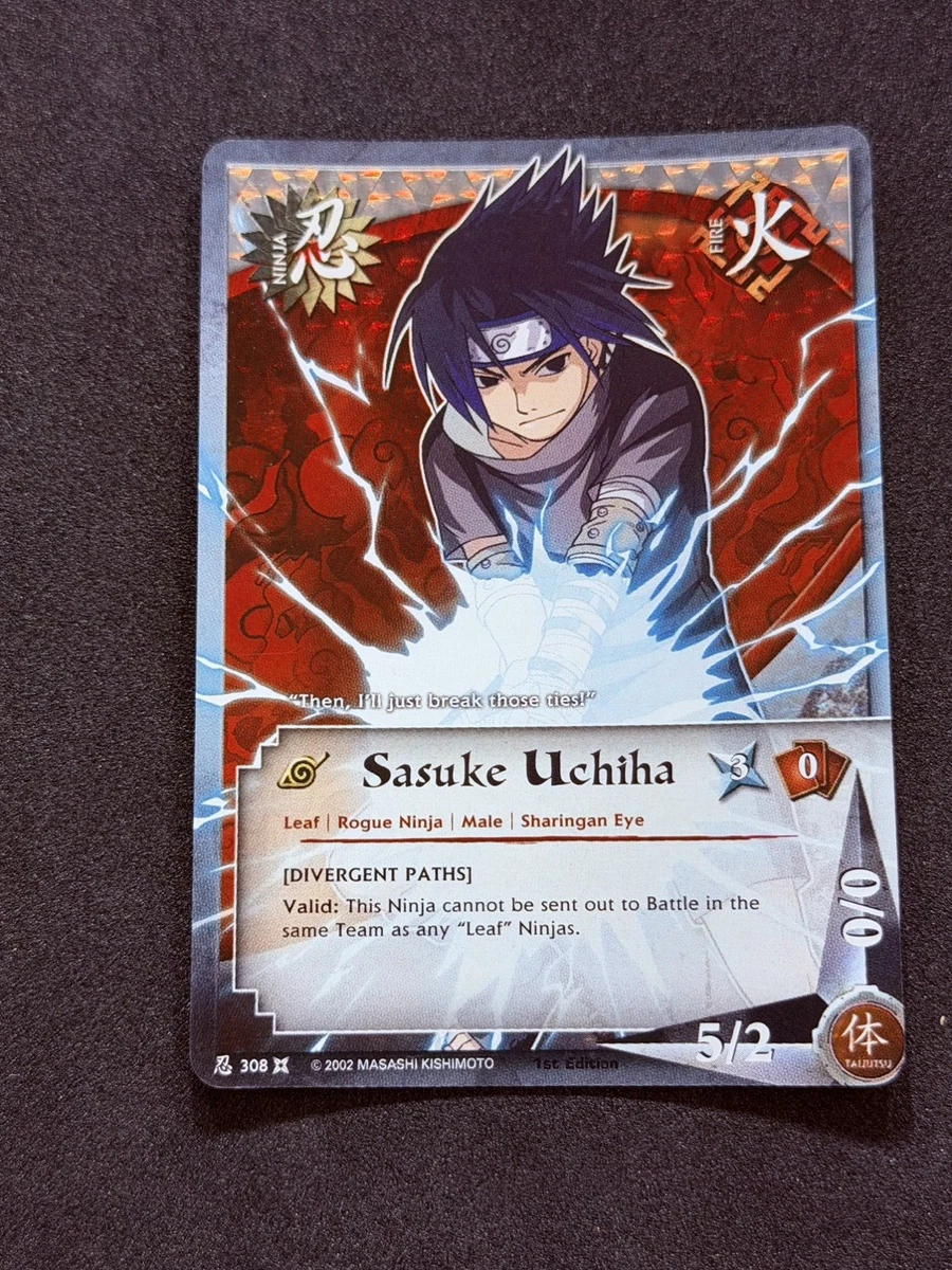 Naruto Sasuke In Individual Collectible Card Game Cards for sale