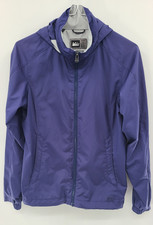 REI Women's Windbreaker Jacket Size S Hoodie Zipper Outdoor Resistant Hiking