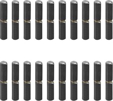 20 Pack Weld on Bullet Hinges - 2-1/2" Long 3/8" Diameter, Carbon Steel Weldable