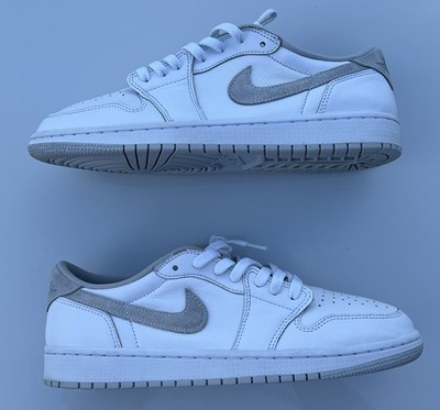 Nike Air Jordan 1 Low OG Neutral Gray White/Grey Leather/Suede CZ0775-100 2021