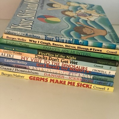 Let s-Read-and-Find-Out Science Kids Children s Books Lot Of 10