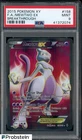 2015 Pokemon XY Breakthrough #158 Mewtwo Ex FA PSA 9 MINT