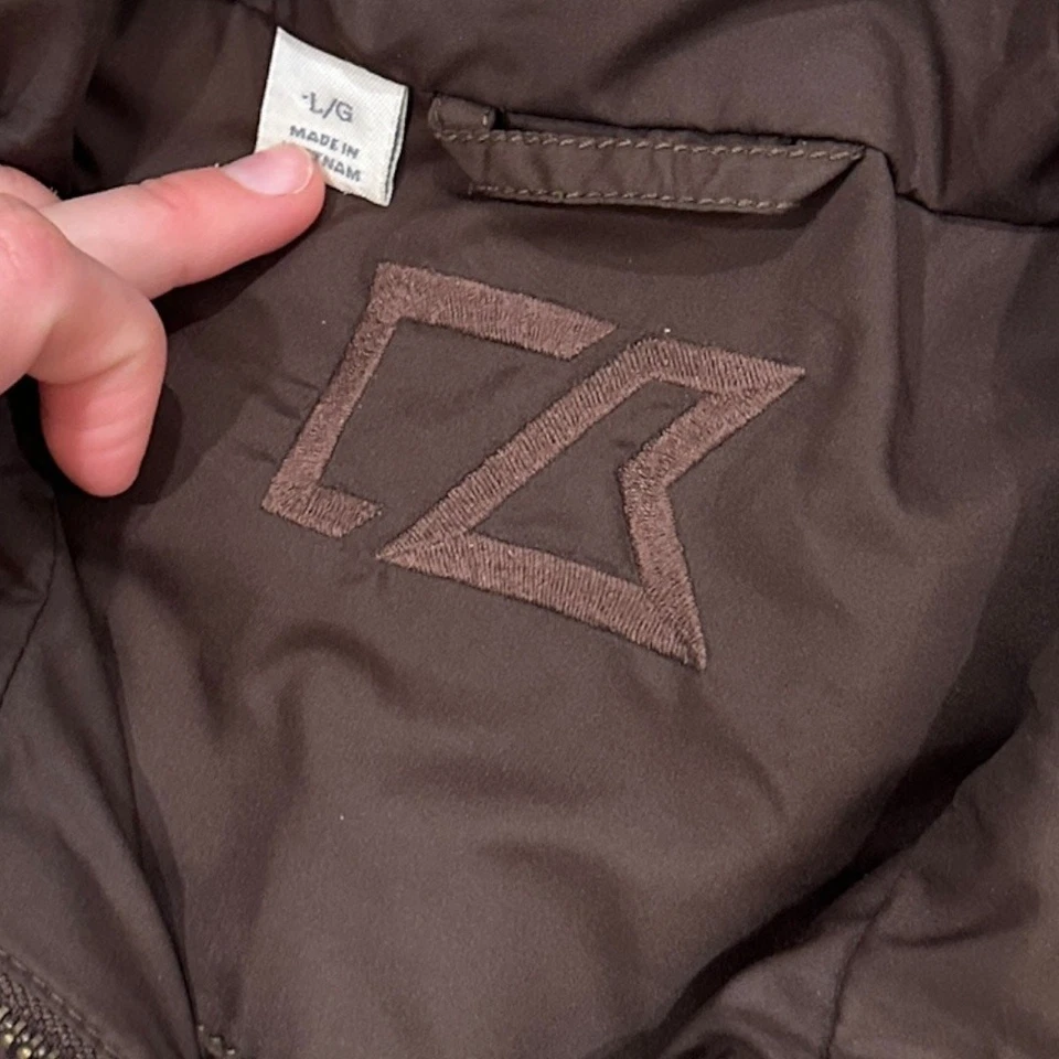 Cutter & Buck Quilted Jacket in Brown  - Image 3 of 4