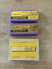 Vintage Vandoren Saxophone Reeds (Please Read And Review Photos) ￼