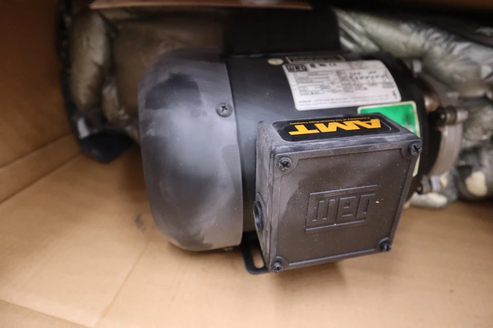 AMT 368A-98 Pump With Weg 1/3 HP Motor (AMT 1626-067) Frame B56J NEW STOCK H1564 - Image 3 of 4