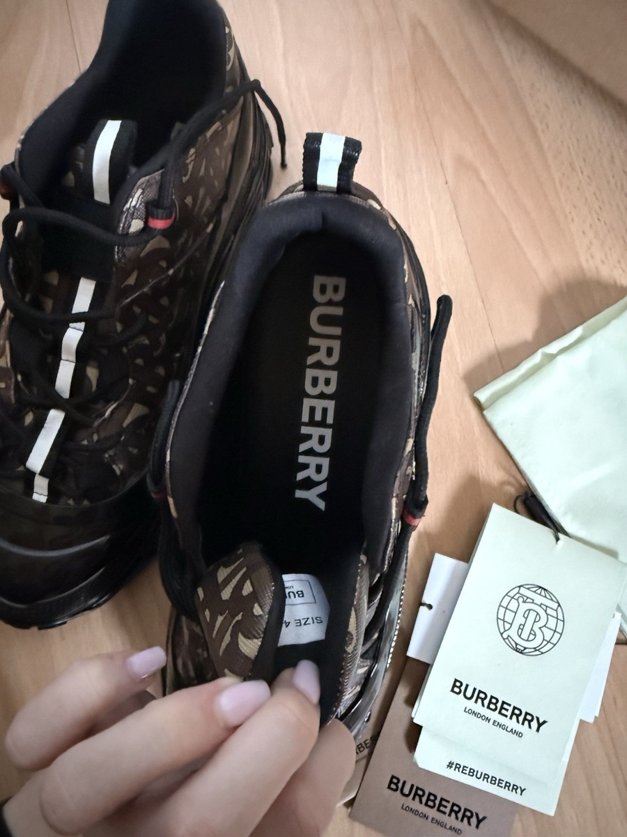 Burberry Arthur Check Sneakers Size EU 40 US 7 | eBay