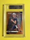 2024 Panini Prizm - Rookies Drake Maye #329 Lazer Prizm (RC)
