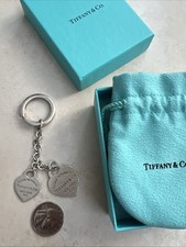 Authentic Tiffany  Co. Return to Heart Keychain Sterling Silver