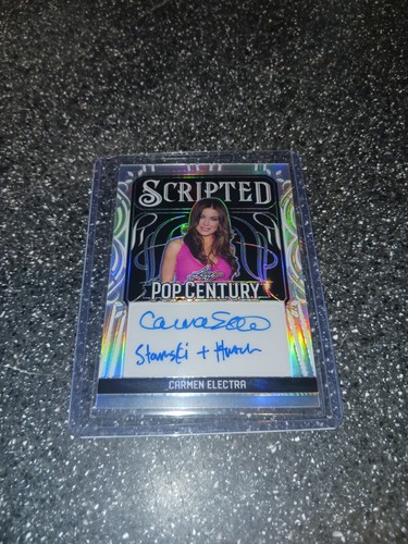2024 Leaf Pop Century Carmen Electra Autograph Auto 25/25 Starski & Hutch
