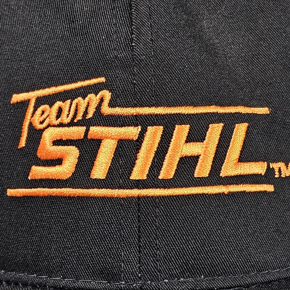 Nuevo con etiquetas Gorra Team Stihl Sombrero Adulto Talla Única Snapback Negro Naranja Bordado Nuevo Foto 2 de 4