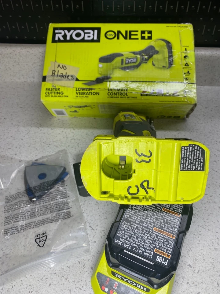 (( PARTS ONLY)) Ryobi 18v multi-tool kit - PCL430K1-- FREE SHIPPING -- - Image 4 of 4