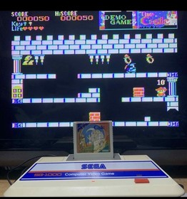 SEGA SG-1000 Console Boxed w/ Manual OEM AC Adapter Tested Working Japan 1983