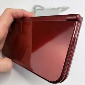 New Nintendo 3DS XL Red Console US Model - Tested! W Charger Stylus