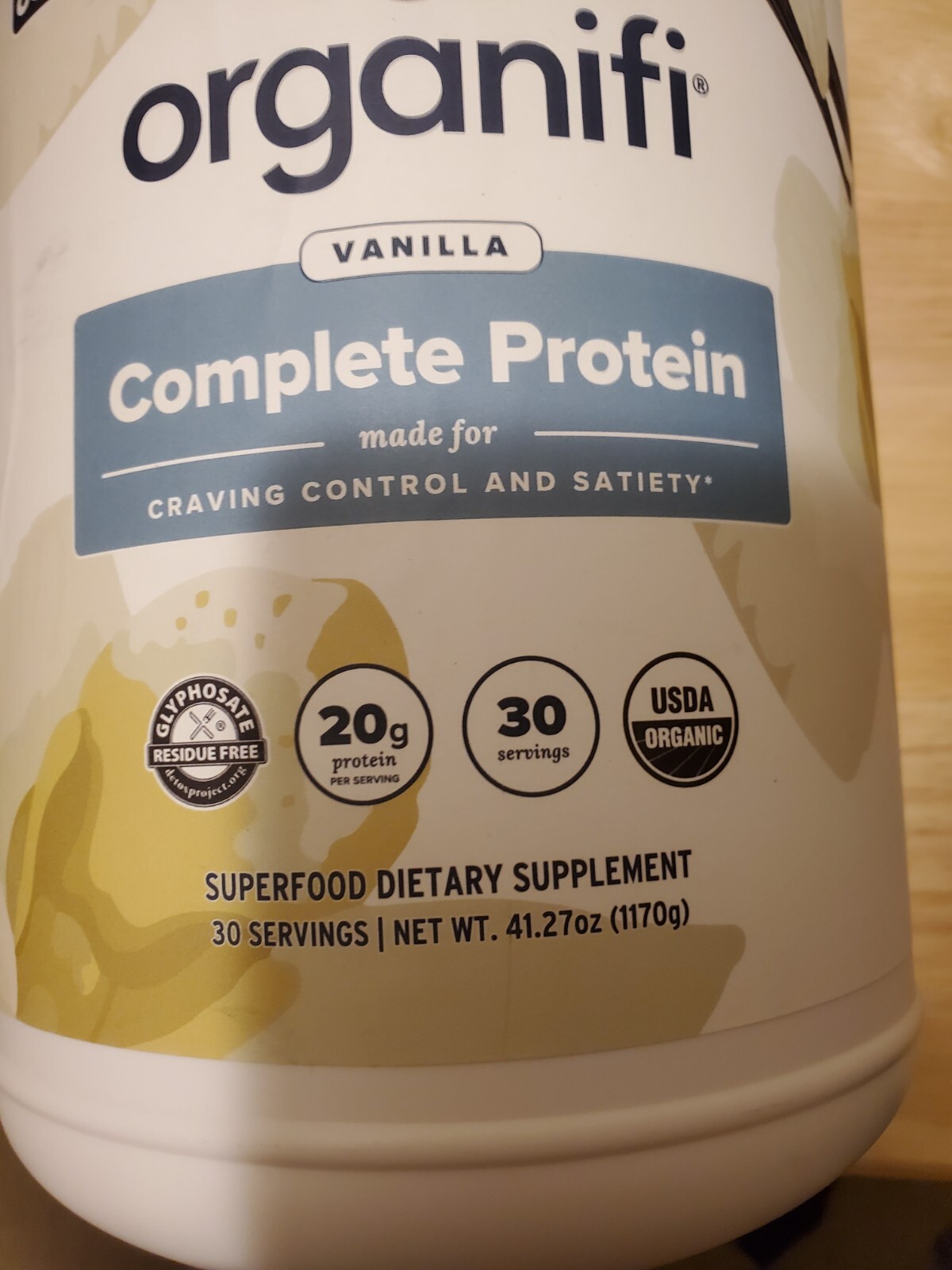 Organifi Complete Protein30 Servings Flavor Vanilla Expiration 6/24 eBay