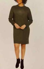 Jessica Simpson - Women's Long Sleeve Cozy Sweater Dress M, L 2