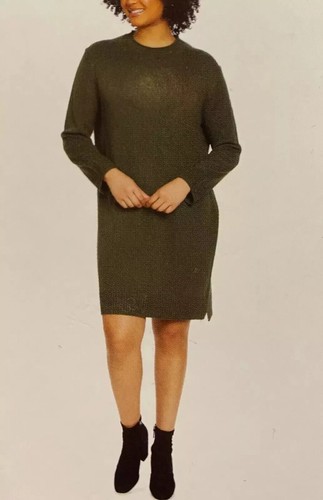 Jessica Simpson - Women's Long Sleeve Cozy Sweater Dress M, L  2 - Picture 1 of 5