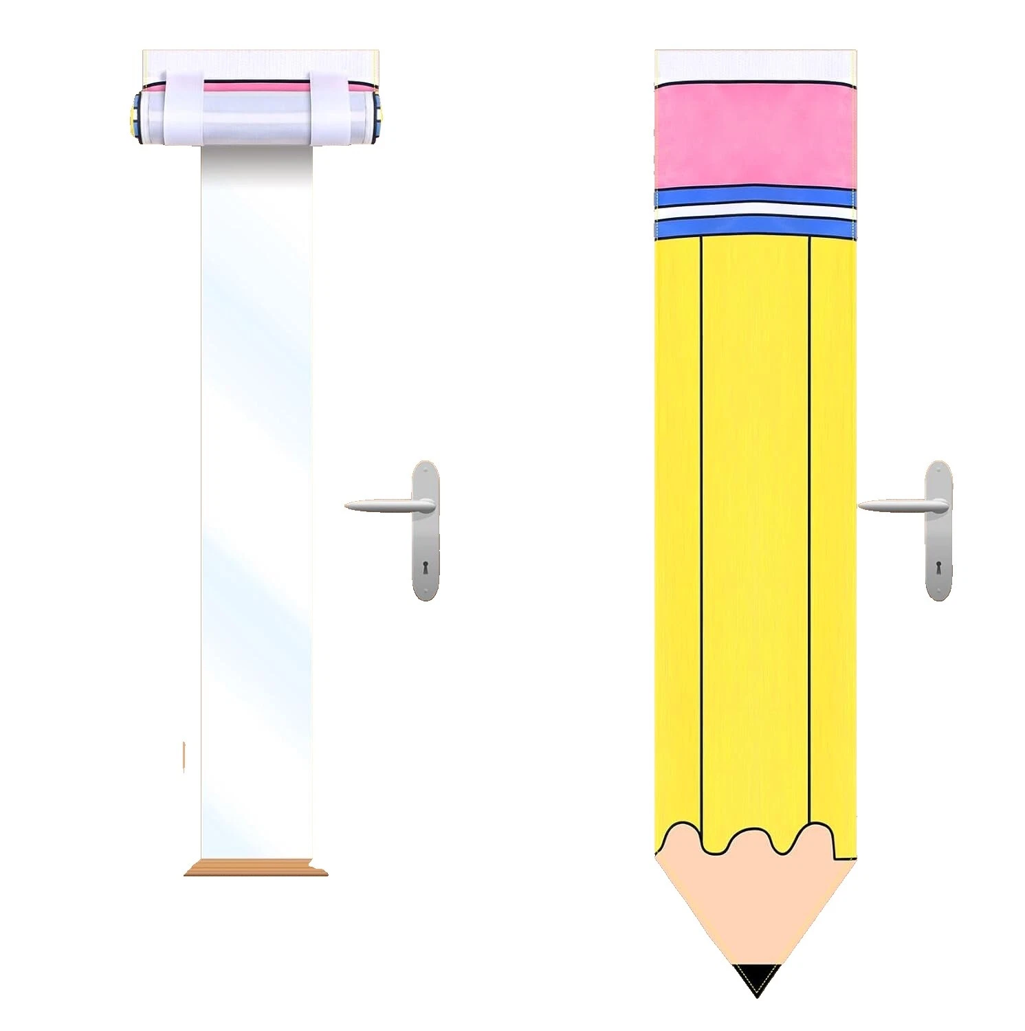 Cortinas A Rayas De Ventana Puerta