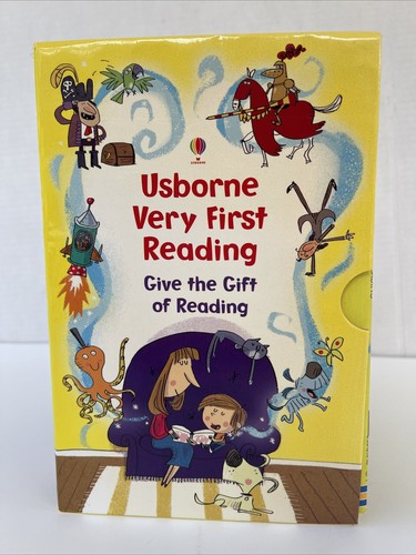 Usborne Books Very First Reading Library Box Set of 15 Hardcover Learn to Read - Picture 2 of 8