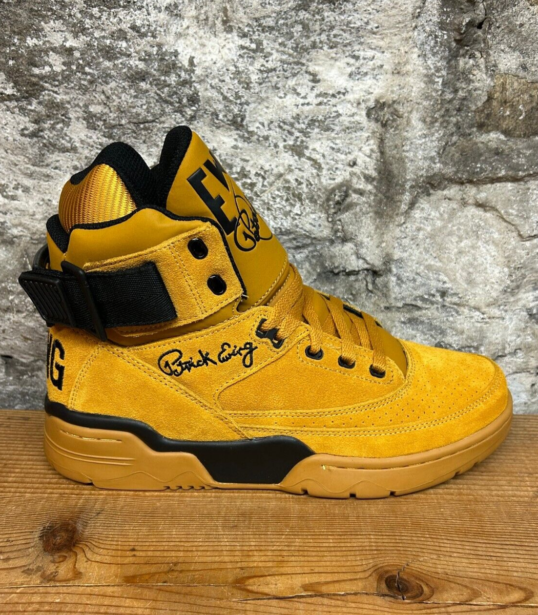 Ewing Athletics 33 Hi OG 1EW90013-704 &ndash; Scarpe Basket Alte, Scamosciate, Colore Grano/nero